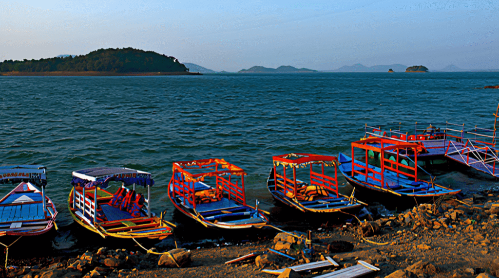 maithon lake & boating