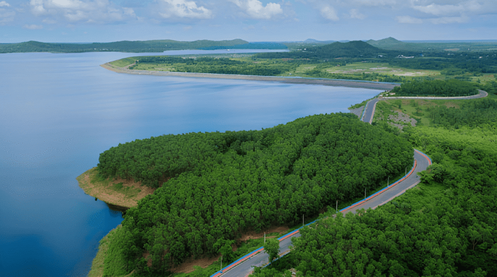 mukutmanipur reservoir